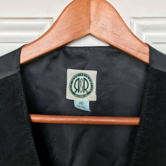 Western Star R&R Jackets Mens Medium 40 Leather Vest - Picture 2 of 6